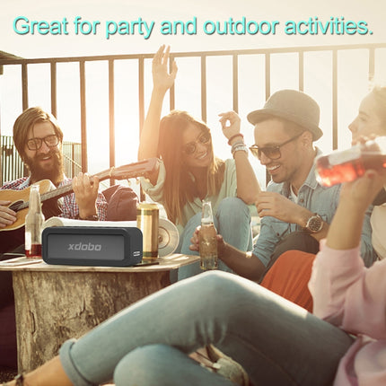 XDOBO Wake 1983 IPX7 Waterproof Portable Outdoor Wireless Bluetooth Speaker