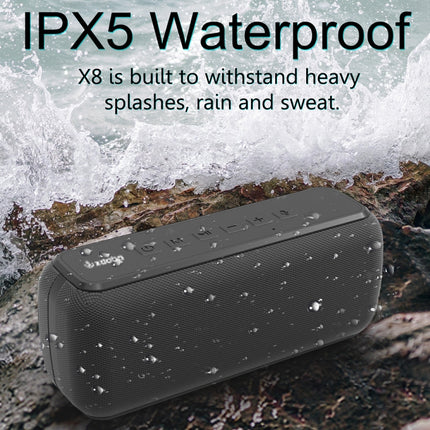 XDOBO X8 60W Wireless Bluetooth Speaker Outdoor Subwoofer Support TWS & TF Card, X8