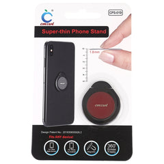 CPS-019 Universal Super-thin Phone Stand Ring Holder with Magnetic Function