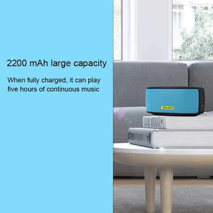 awei Y210 Portable Wireless Bluetooth Speaker V4.2 with Enhanced Bass, Support NFC / TF Card / AUX, Y210