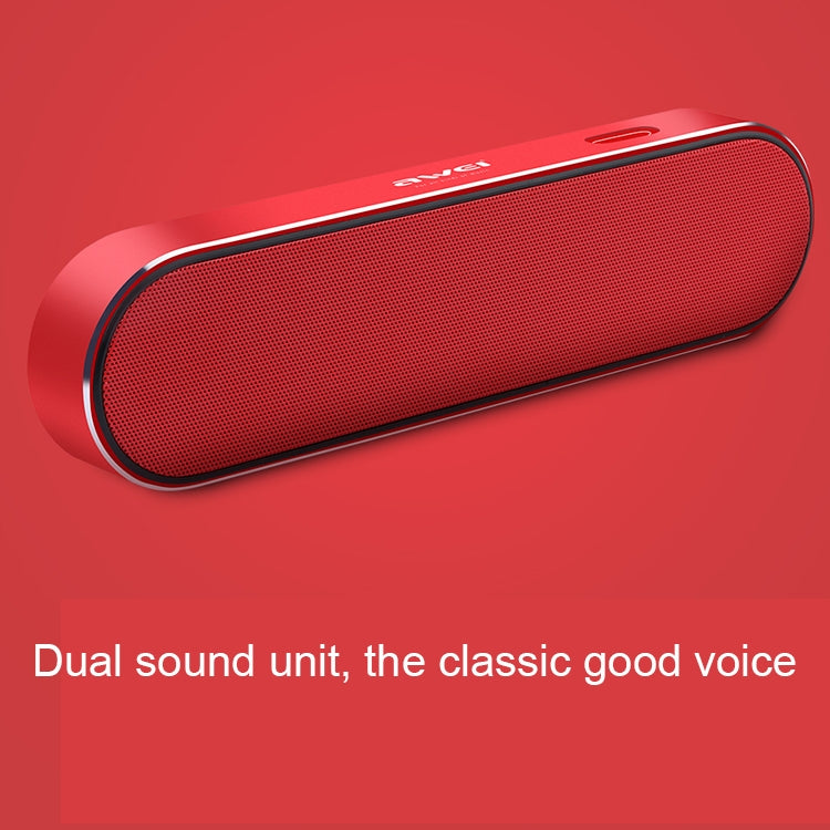 awei Y220 Portable Wireless Bluetooth Speaker V4.2 with HD Clear 3D Stereo Sound and Noise Cancelling, Support TF Card / AUX