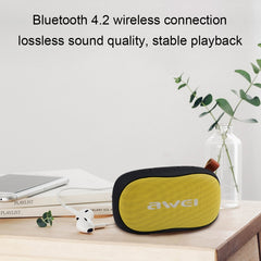 awei Y900 Mini Portable Wireless Bluetooth Speaker Noise Reduction Mic, Support TF Card / AUX, Y900