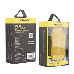 awei Y900 Mini Portable Wireless Bluetooth Speaker Noise Reduction Mic, Support TF Card / AUX, Y900