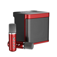 YS-203 Bluetooth Karaoke Speaker Wireless Microphone, YS-203 (Black), YS-203 (Red), YS-203 (Silver)