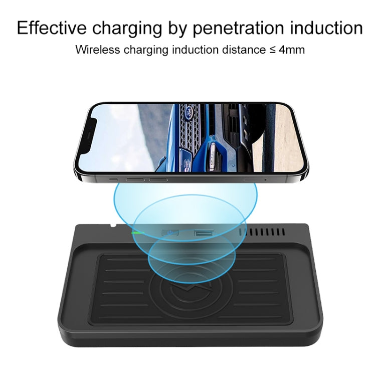 Car Fast Charging Wireless Charger for Ford Explorer 2020-2021, Left Driving, For Ford Explorer 2020-2021