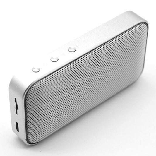 BT209 Outdoor Portable Ultra-thin Mini Wireless Bluetooth Speaker, Support TF Card & Hands-free Calling, Silver, Black