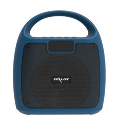 ZEALOT S42 - Altavoz portátil inalámbrico con radio FM y Bluetooth con micrófono incorporado, compatible con llamadas manos libres, tarjeta TF y AUX