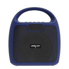 ZEALOT S42 - Altavoz portátil inalámbrico con radio FM y Bluetooth con micrófono incorporado, compatible con llamadas manos libres, tarjeta TF y AUX