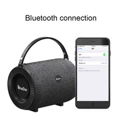 Altavoz Bluetooth inalámbrico portátil para exteriores Oneder V3, compatible con manos libres, FM, tarjeta TF, AUX y unidad USB