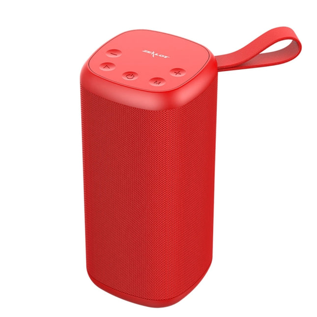 ZEALOT S35 Altavoz estéreo inalámbrico portátil con graves potentes y Bluetooth con micrófono incorporado, compatible con llamadas manos libres, tarjeta TF y AUX