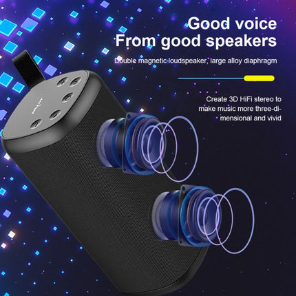 ZEALOT S35 Tragbarer, kabelloser Stereo-Bluetooth-Lautsprecher mit starkem Bass und eingebautem Mikrofon, unterstützt Freisprechanrufe, TF-Karte und AUX