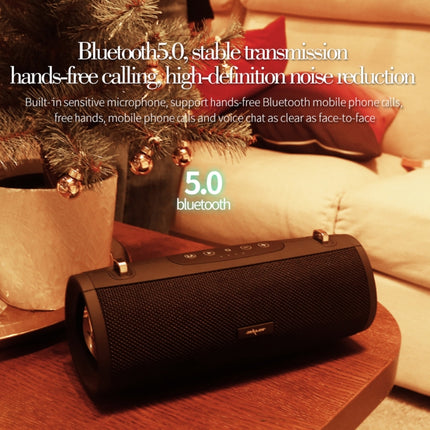 ZEALOT S38 Tragbarer Subwoofer, kabelloser Bluetooth-Lautsprecher mit eingebautem Mikrofon, unterstützt Freisprechanrufe, TF-Karte und AUX