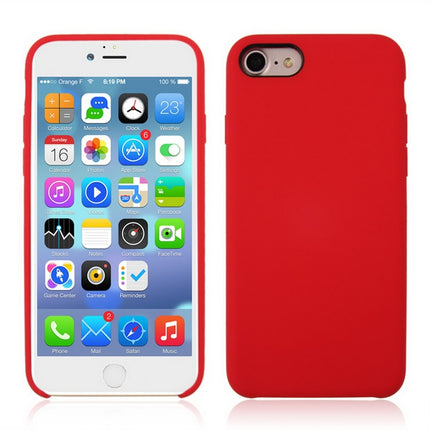 For iPhone 8 & 7 Pure Color Liquid Silicone + PC Shockproof Defender Case, For 8 & 7, iPhone 8 & 7