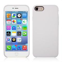 For iPhone 8 & 7 Pure Color Liquid Silicone + PC Shockproof Defender Case, iPhone 8 & 7, For 8 & 7