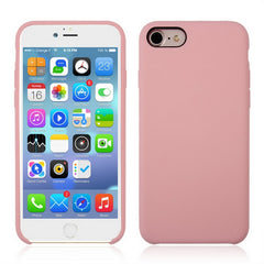 For iPhone 8 & 7 Pure Color Liquid Silicone + PC Shockproof Defender Case, iPhone 8 & 7, For 8 & 7