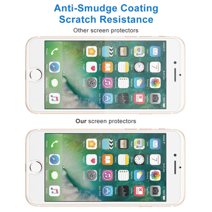 For iPhone 8 Plus & iPhone 7 Plus 0.26mm 9H Surface Hardness 2.5D Explosion-proof Tempered Glass Non-full Screen Film, For 8 Plus & iPhone 7 Plus