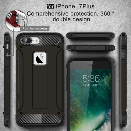 For iPhone 8 Plus & 7 Plus   Tough Armor TPU + PC Combination Case, For iPhone 7 Plus