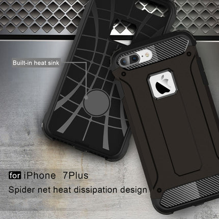 For iPhone 8 Plus & 7 Plus   Tough Armor TPU + PC Combination Case, For iPhone 7 Plus