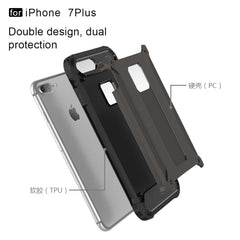 For iPhone 8 Plus & 7 Plus   Tough Armor TPU + PC Combination Case, For iPhone 8P & 7P, For iPhone 7 Plus