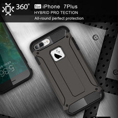 For iPhone 8 Plus & 7 Plus   Tough Armor TPU + PC Combination Case, For iPhone 8P & 7P, For iPhone 7 Plus