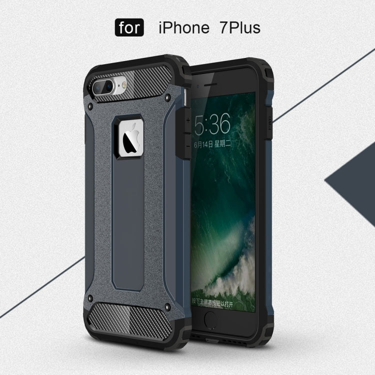 For iPhone 8 Plus & 7 Plus   Tough Armor TPU + PC Combination Case, For iPhone 7 Plus