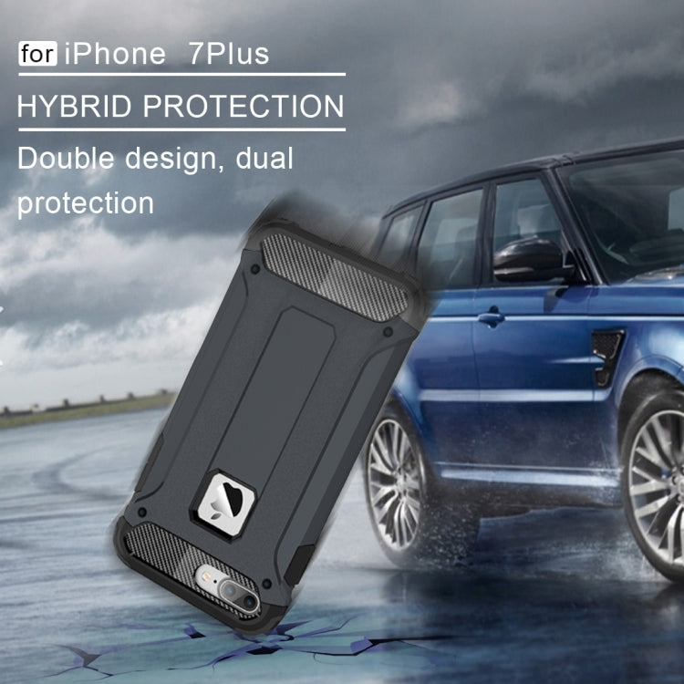 For iPhone 8 Plus & 7 Plus   Tough Armor TPU + PC Combination Case, For iPhone 7 Plus