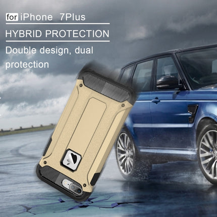 For iPhone 8 Plus & 7 Plus   Tough Armor TPU + PC Combination Case, For iPhone 7 Plus