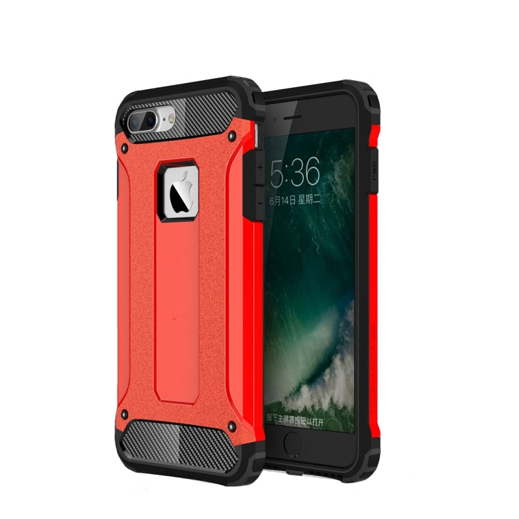 For iPhone 8 Plus & 7 Plus   Tough Armor TPU + PC Combination Case, For iPhone 7 Plus
