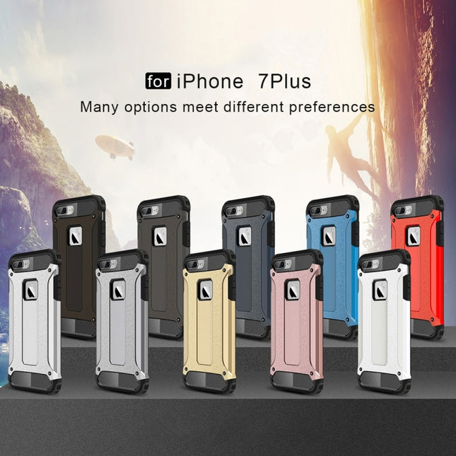 Für iPhone 8 Plus &amp; 7 Plus Tough Armor TPU + PC Kombinationshülle, Für iPhone 8P &amp; 7P, Für iPhone 7 Plus