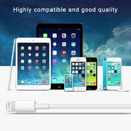 8 Pin to USB 2.0 Sync Data / Charging Cable, Cable Length: 1m