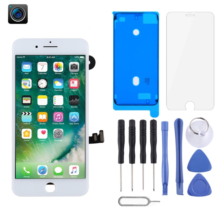LCD Screen include Front Camera for iPhone 7 Plus, i7 Plus Black with Camera, i7 Plus White with Camera