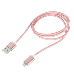 Weave Style 5V 2A 8 Pin to USB 2.0 Magnetic Data Cable, Cable Length: 1.2m