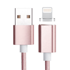 Weave Style 5V 2A 8 Pin to USB 2.0 Magnetic Data Cable, Cable Length: 1.2m