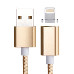 Weave Style 5V 2A 8 Pin to USB 2.0 Magnetic Data Cable, Cable Length: 1.2m