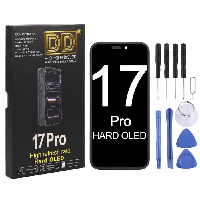 For iPhone 17 Pro DD Hard OLED Screen, For iPhone 17 Pro (Hard LCD)