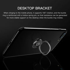 2pcs Universal 360 Degrees Rotatable Privity Metal Ring Holder Bracket for iPhone, Samsung, HTC, LG, Huawei, Xiaomi, vivo, OPPO, Meizu Mobile Phones or Tablets, Built in Iron Sheet, Support Magnets