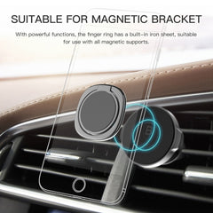 2pcs Universal 360 Degrees Rotatable Privity Metal Ring Holder Bracket for iPhone, Samsung, HTC, LG, Huawei, Xiaomi, vivo, OPPO, Meizu Mobile Phones or Tablets, Built in Iron Sheet, Support Magnets