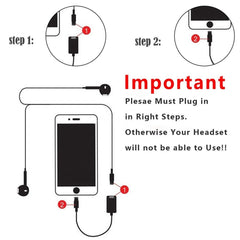 8 Pin Male to 8 Pin Female Sync Data / Charger & 8 Pin Female Audio Adapter, Support iOS 10.3.1 or Above Mobile Phones