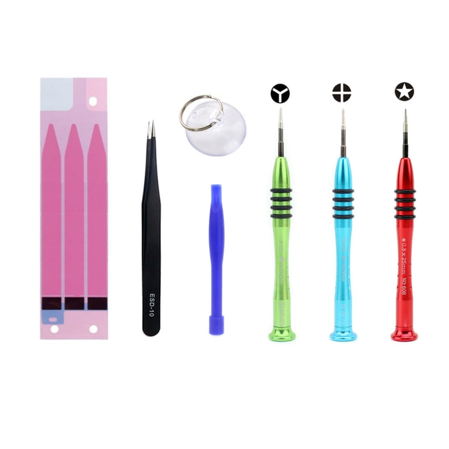 JIAFA JF-8163 7 in 1 Battery Repair Tool Set for iPhone 7 Plus, For 7P