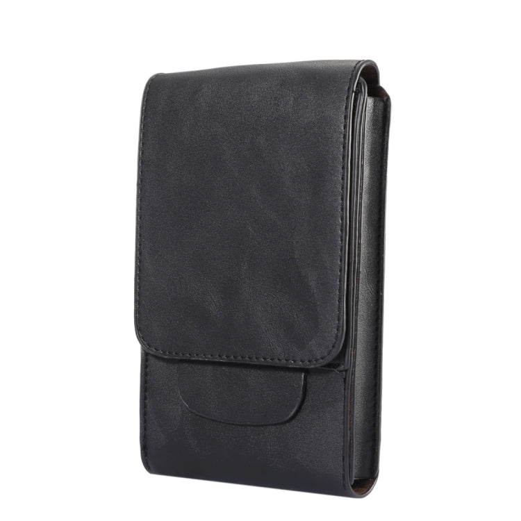 6,3 Zoll und darunter Universelle Crazy Horse Texture 3 Beutel Vertikales Flip-Lederetui mit Gürtelloch und Kletterschnalle für Galaxy Note 8, Sony, Huawei, Meizu, Lenovo, ASUS, Cubot, Oneplus, Oukitel, Xiaomi, DOOGEE, Vkworld und andere Smartphones