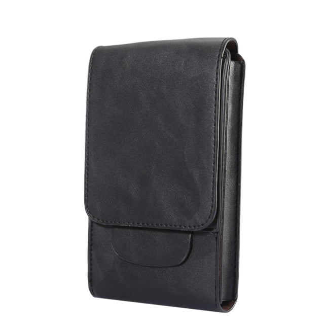 6,3 Zoll und darunter Universelle Crazy Horse Texture 3 Beutel Vertikales Flip-Lederetui mit Gürtelloch und Kletterschnalle für Galaxy Note 8, Sony, Huawei, Meizu, Lenovo, ASUS, Cubot, Oneplus, Oukitel, Xiaomi, DOOGEE, Vkworld und andere Smartphones
