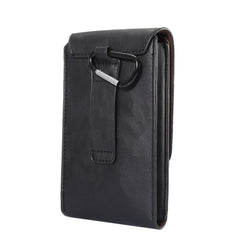 6,3 Zoll und darunter Universelle Crazy Horse Texture 3 Beutel Vertikales Flip-Lederetui mit Gürtelloch und Kletterschnalle für Galaxy Note 8, Sony, Huawei, Meizu, Lenovo, ASUS, Cubot, Oneplus, Oukitel, Xiaomi, DOOGEE, Vkworld und andere Smartphones