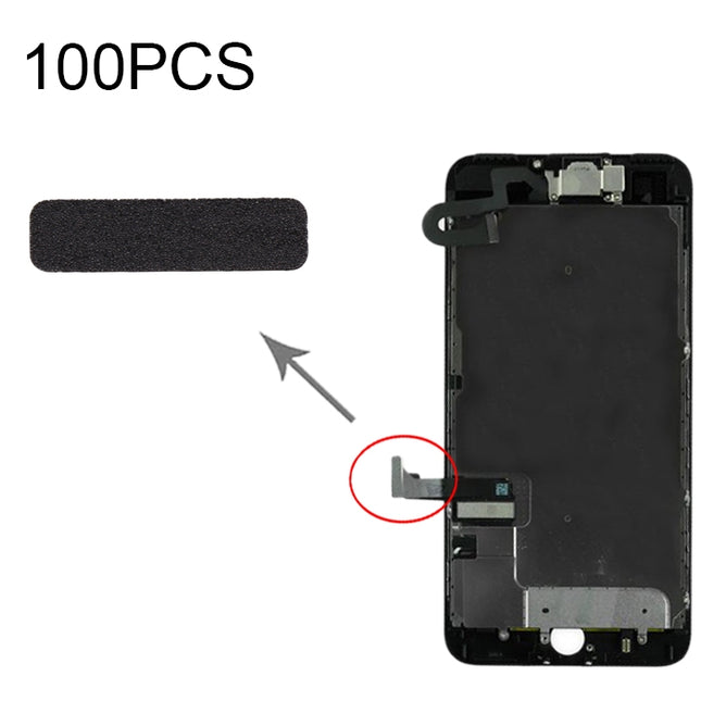 100 PCS Touch Flex Cable Cotton Pads for iPhone 7 Plus, For iPhone 7 Plus