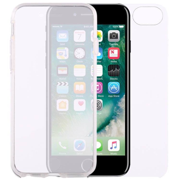 0.75mm Double-sided Ultra-thin Transparent PC + TPU Case for iPhone 8 & 7, For 8 & 7