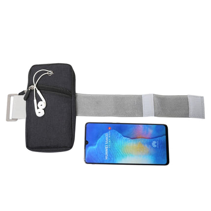 Multifunktionale, universelle, dünne Sport-Armtasche, Handytasche, Handgelenktasche mit Kopfhörerloch für Smartphones mit 6,5 Zoll oder weniger, Armgröße: 22–38 cm