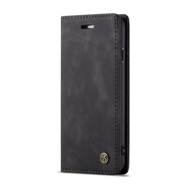 CaseMe-013 - Funda de piel con tapa horizontal multifuncional retro esmerilada para iPhone 7/8, con ranura para tarjetas, soporte y billetera, para iPhone 7/8