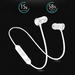 X3 Magnetische Absorption Sport Bluetooth 5.0 In-Ear-Headset mit HD-Mikrofon, unterstützt Freisprechanrufe, Entfernung: 10 m