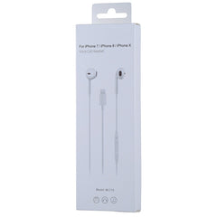 ML715 1.2m 8 Pin Port Wire Control Bluetooth Earphone, Support Music, Calls, Volume Control, ML715 Volume Control