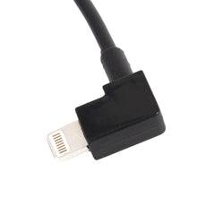 Cable conector de datos en ángulo recto de 8 pines a USB de 30 cm para DJI SPARK / MAVIC PRO / Phantom 3 y 4 / Inspire 1 y 2, USB a 8 pines