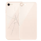 For iPhone 8 with Adhesive / Gold